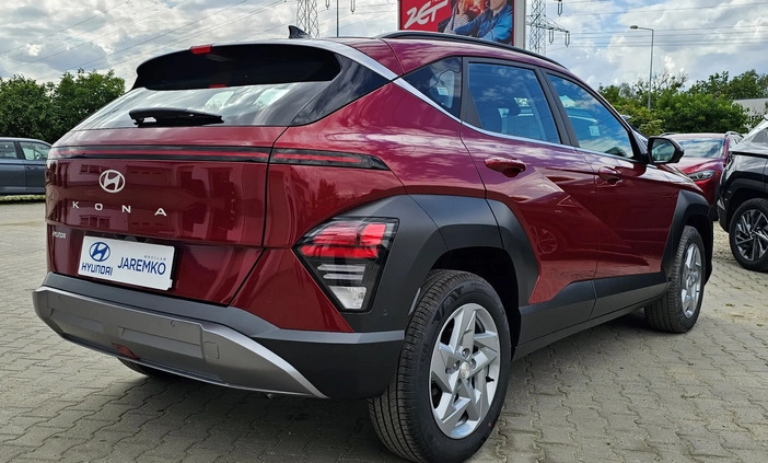 Hyundai Kona cena 129999 przebieg: 4, rok produkcji 2023 z Koziegłowy małe 137